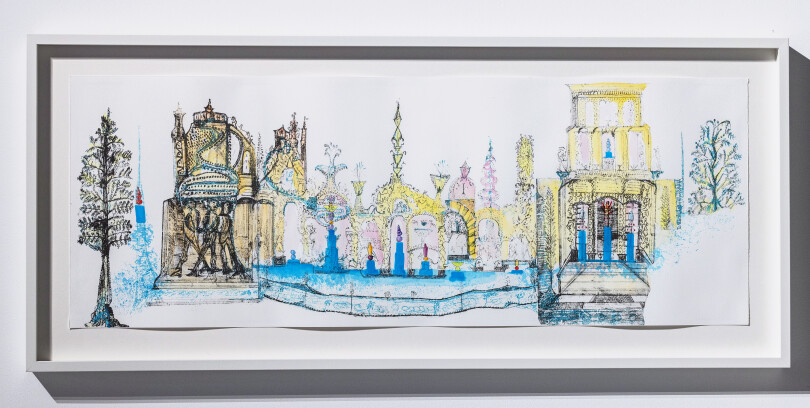 L'incroyable palais de Ferdinand Cheval se situe à Hauterives dans la Drôme.